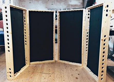 Panneaux d'isolation acoustique traitement home studio