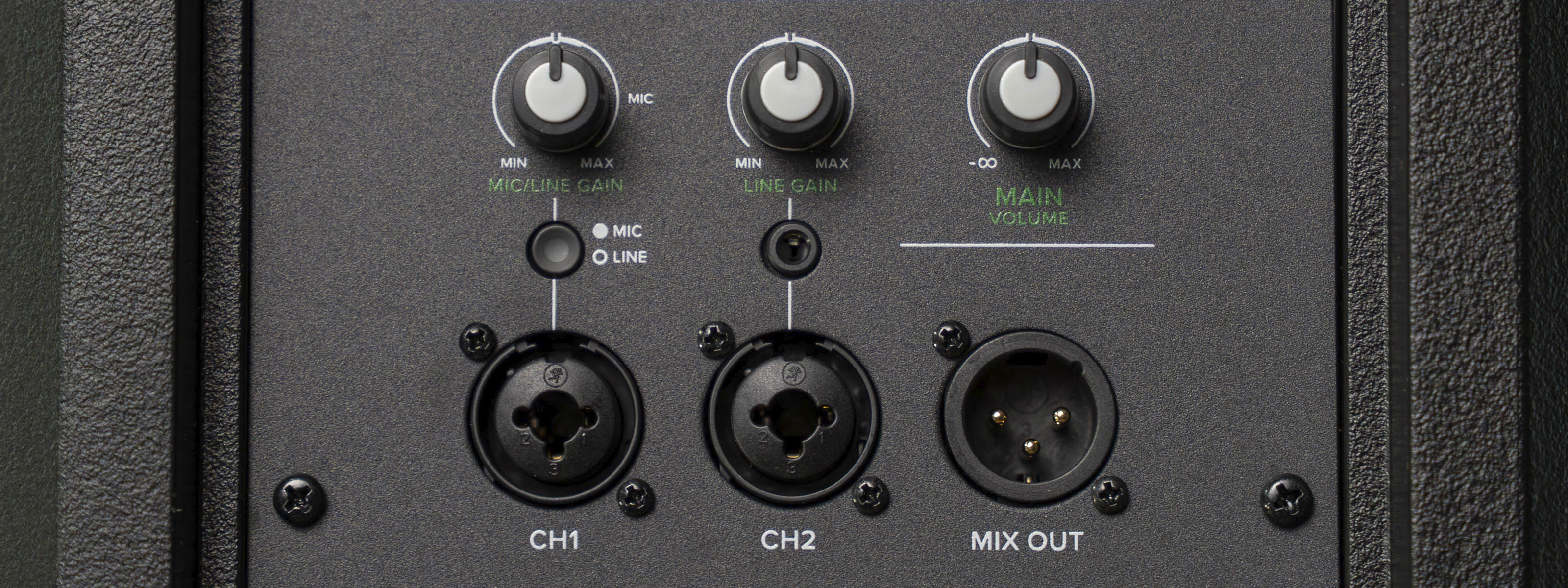 Connect to Anything With Built-in Mixer