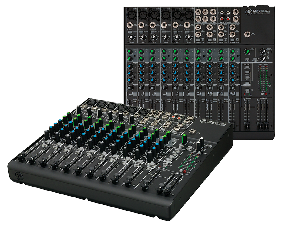 1402VLZ4 14-Channel Compact Analog Mixer | MACKIE