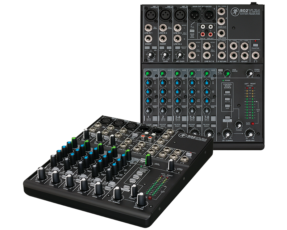 Mackie 802VLZ4 Eight-Channel Desktop Mixer - Westlake Pro