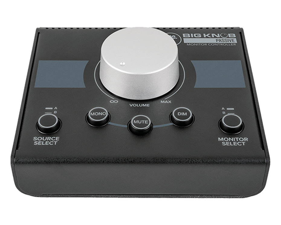 Studio monitor volume control on sale knob