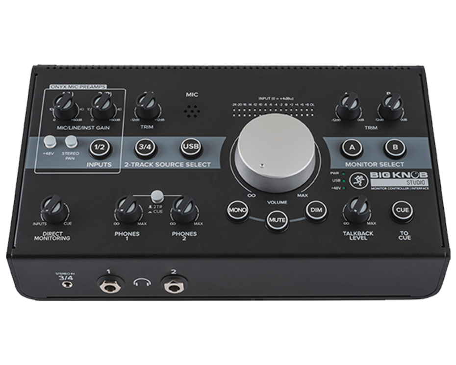 Big Knob Studio | Monitor Controller And Interface | MACKIE