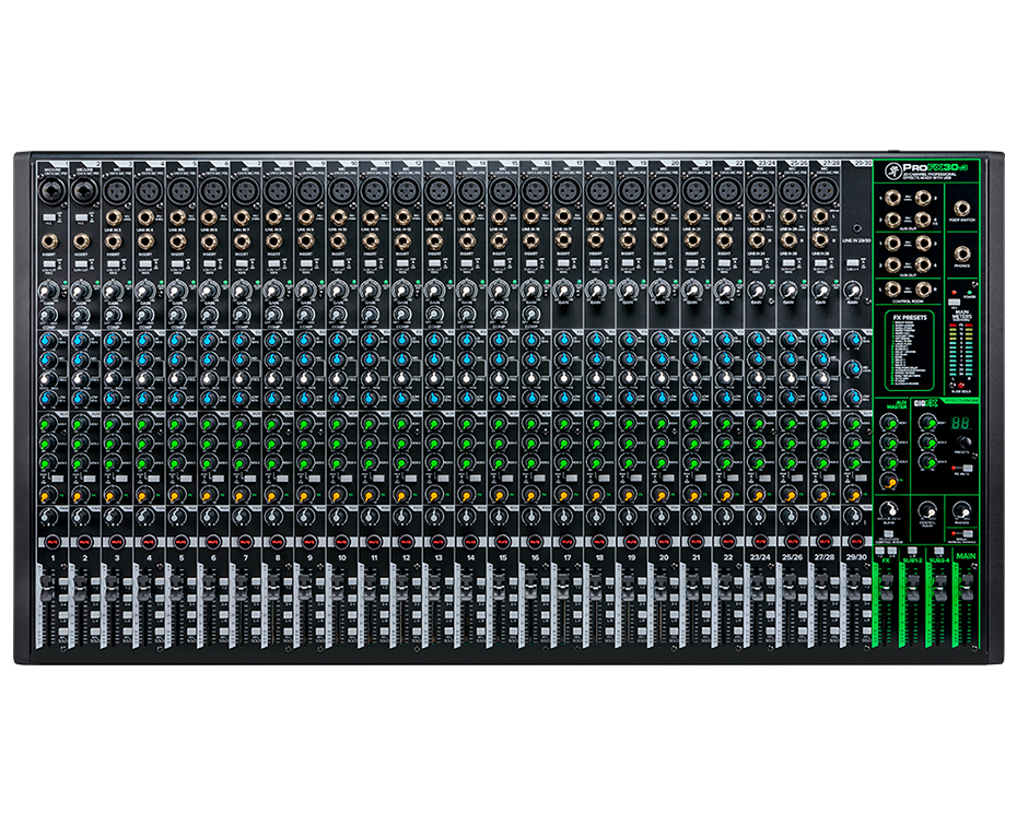 ProFX30v3 30-Channel Professional Analog Mixer with USB | MACKIE