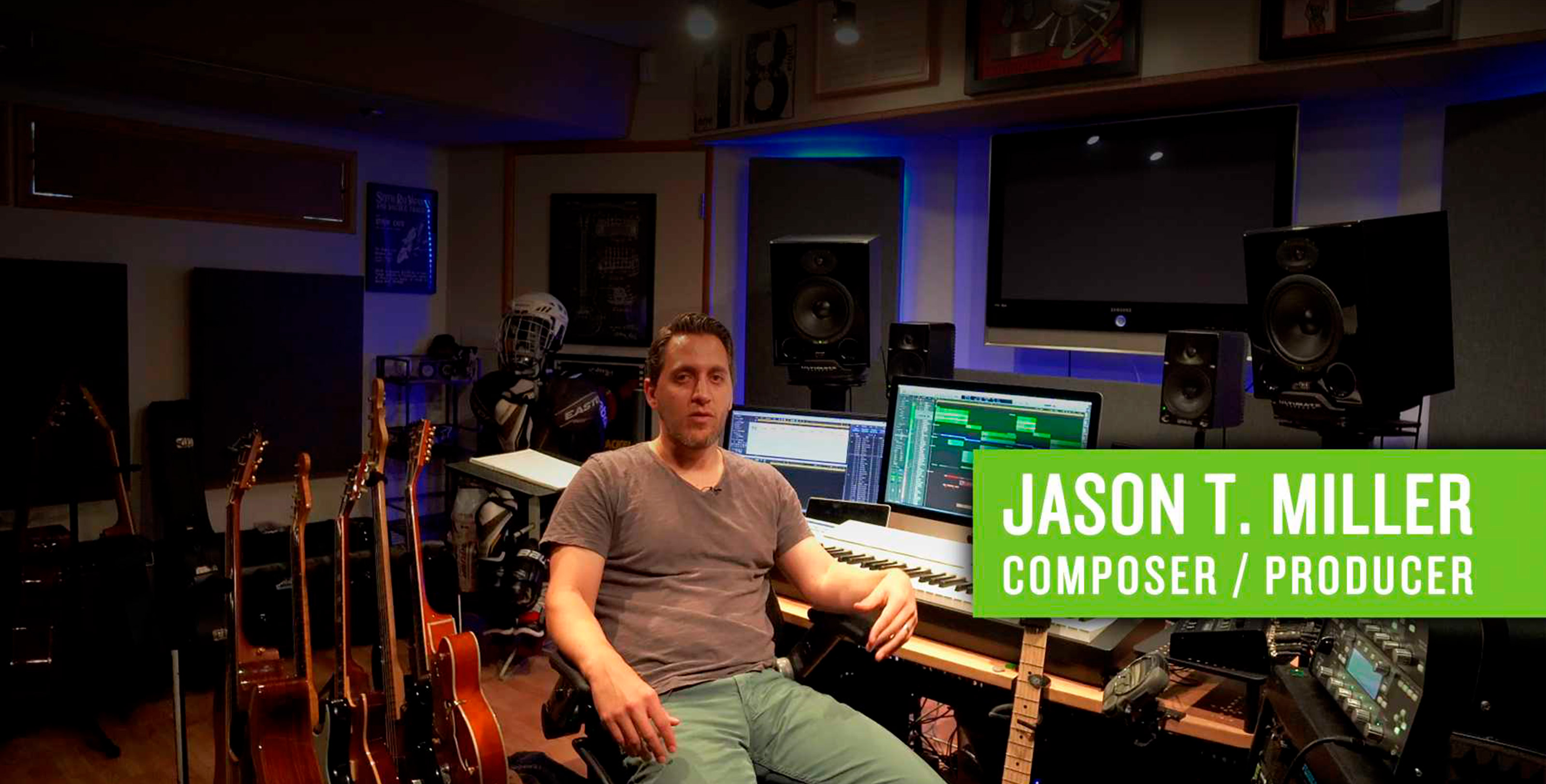 BIG KNOB IS A WORKHORSE FOR COMPOSER/PRODUCER JASON T. MILLER