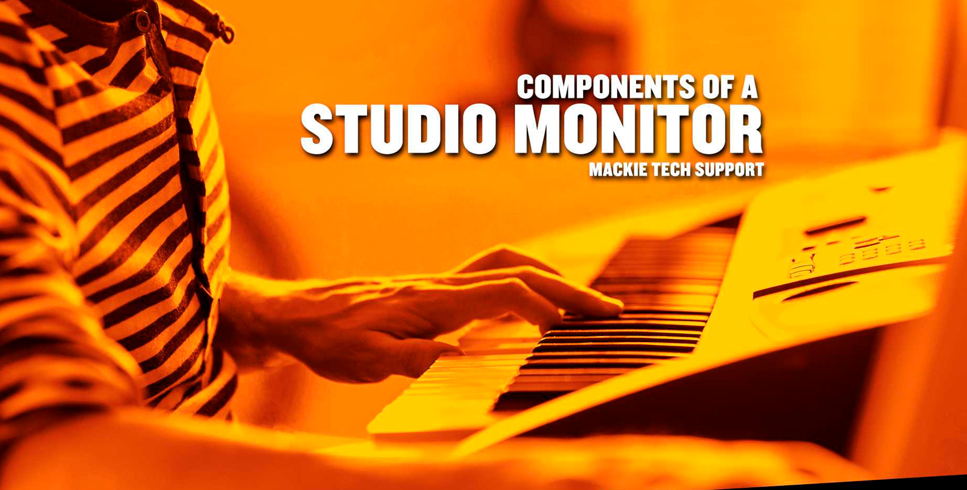 COMPONENTS OF A STUDIO MONITOR