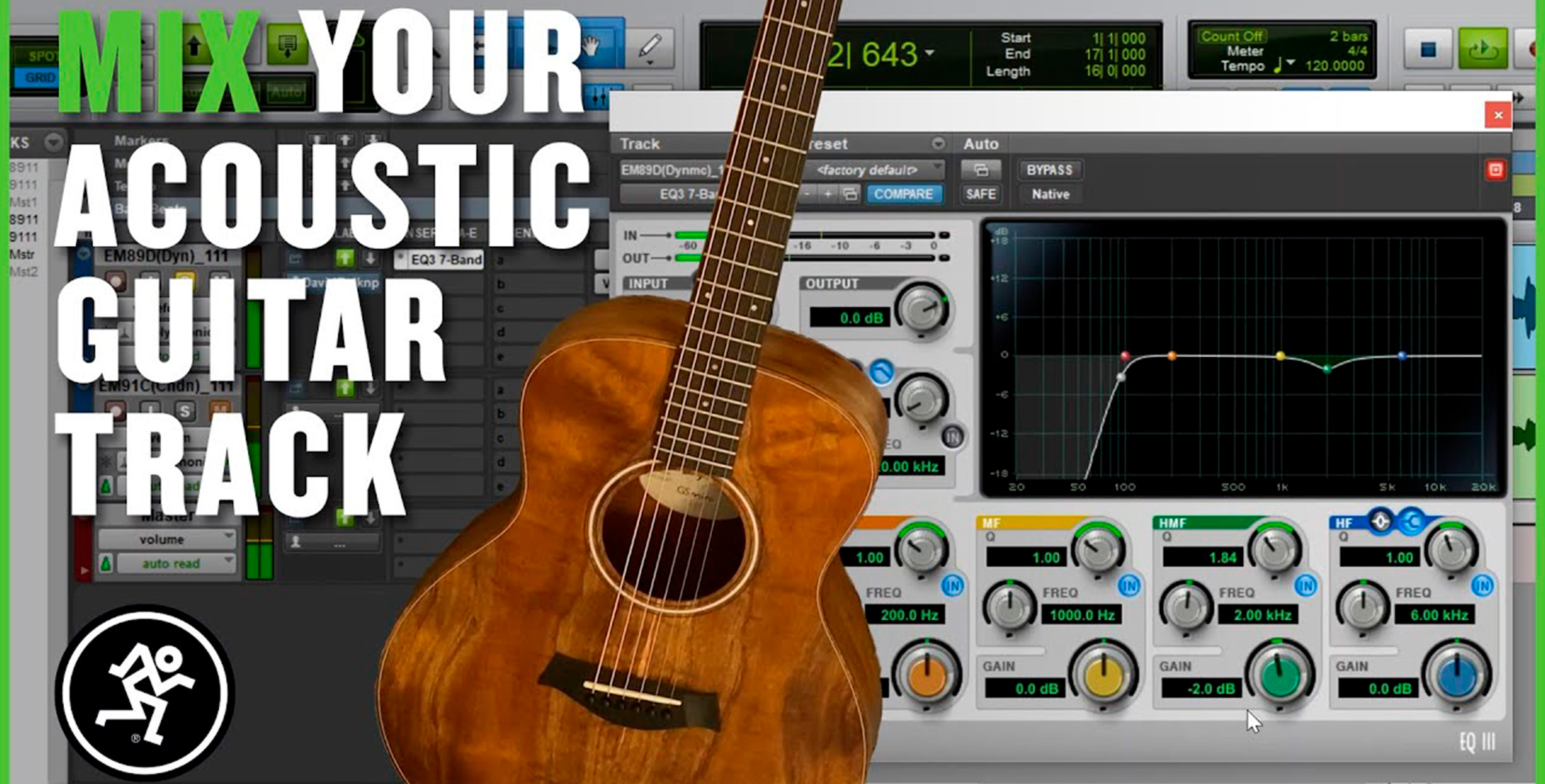 HOW TO MIX YOUR GUITAR TRACK IN PROTOOLS