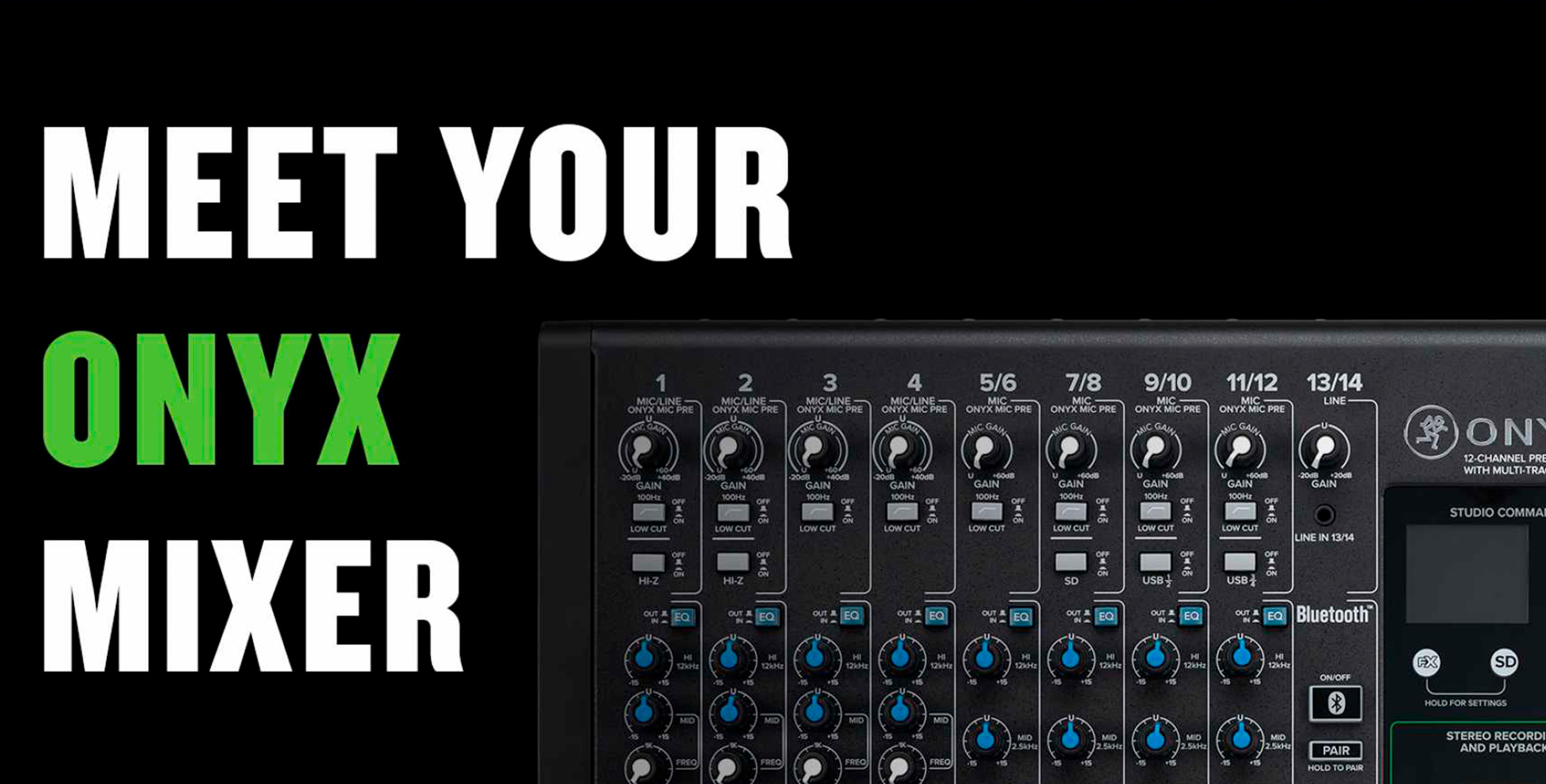 MACKIE ONXY PREMIUM ANALOG MIXERS - WALKTHROUGH