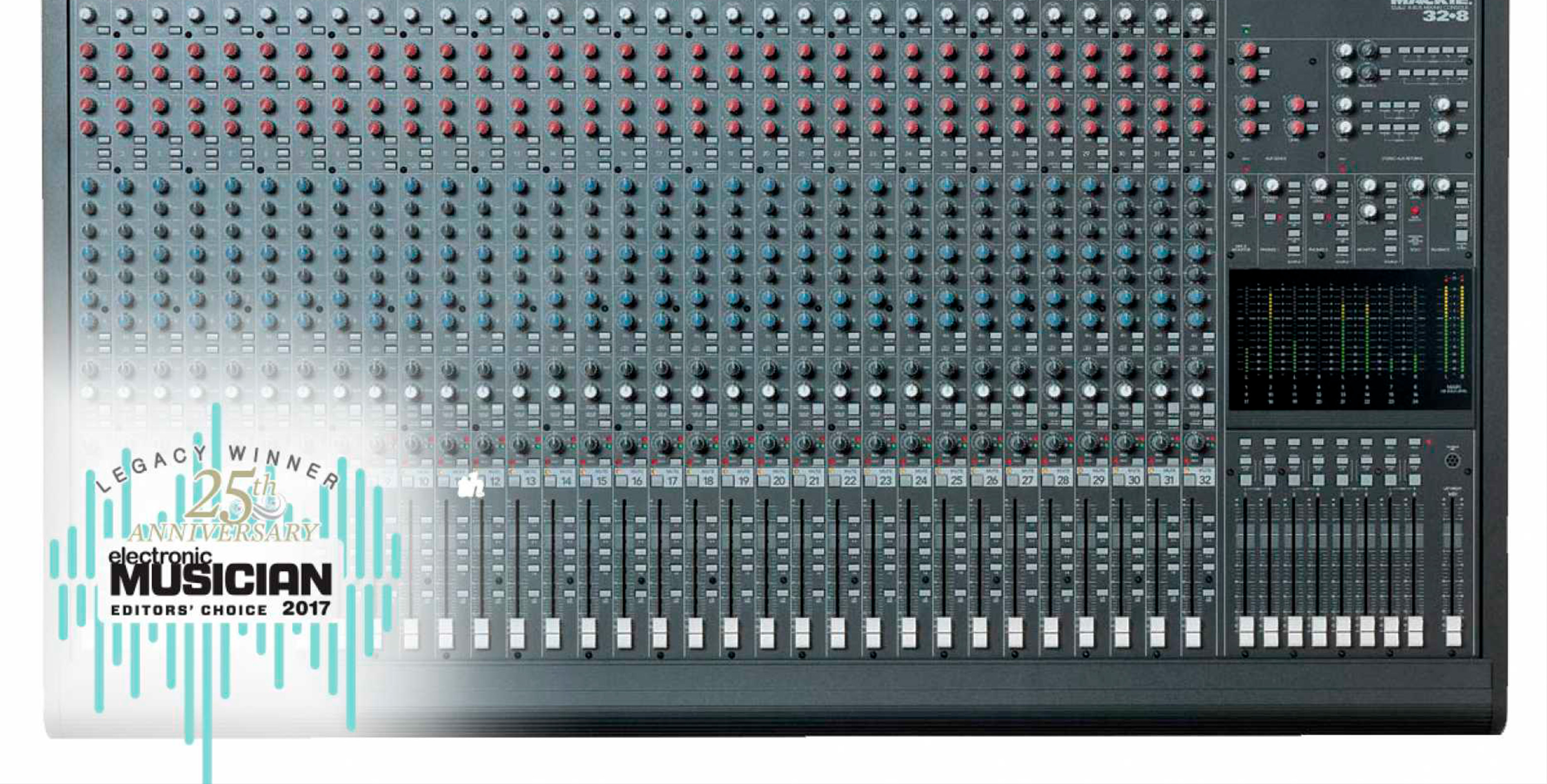 LEGENDARY 8-BUS CONSOLE RECEIVES ELECTRONIC MUSICIAN EDITORS' CHOICE LEGACY AWARD
