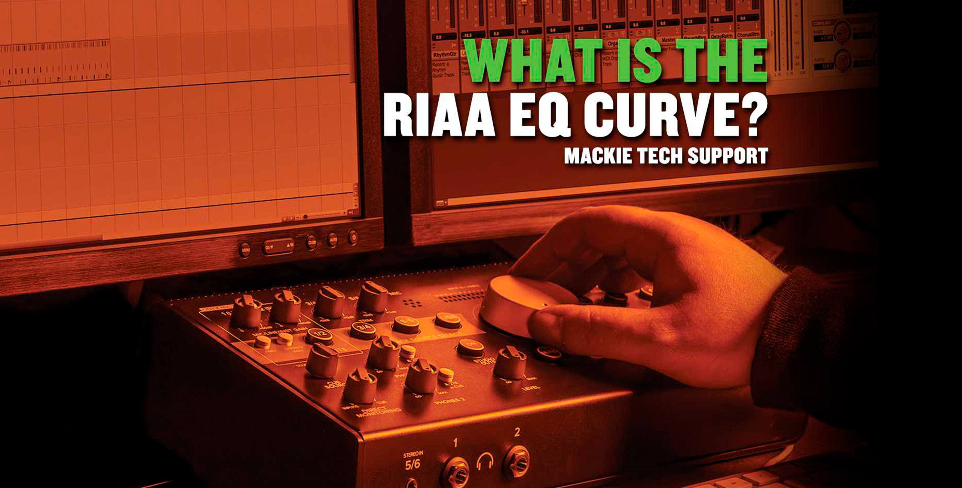 THE RIAA EQ CURVE