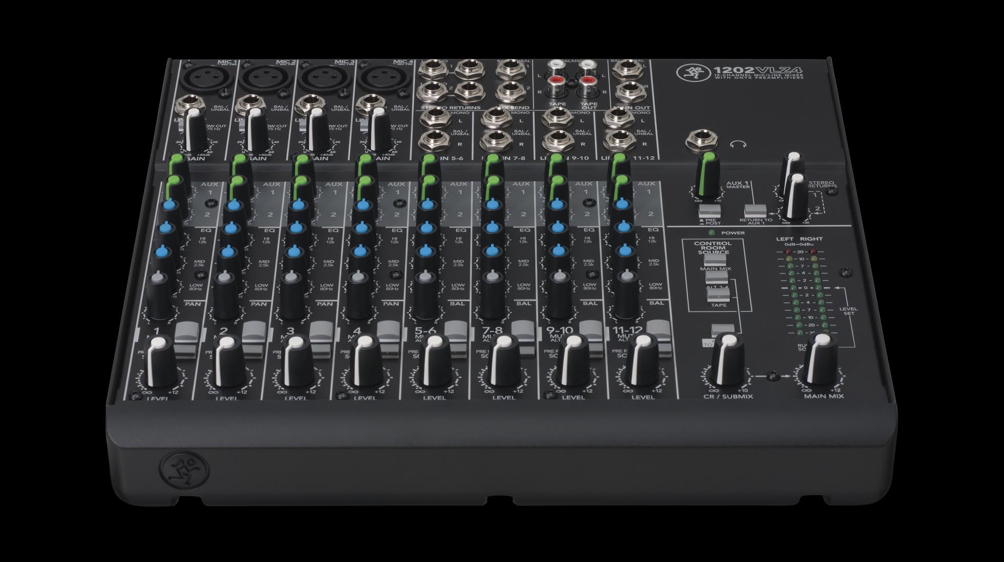 1202VLZ4 12-Channel Compact Analog Mixer | MACKIE