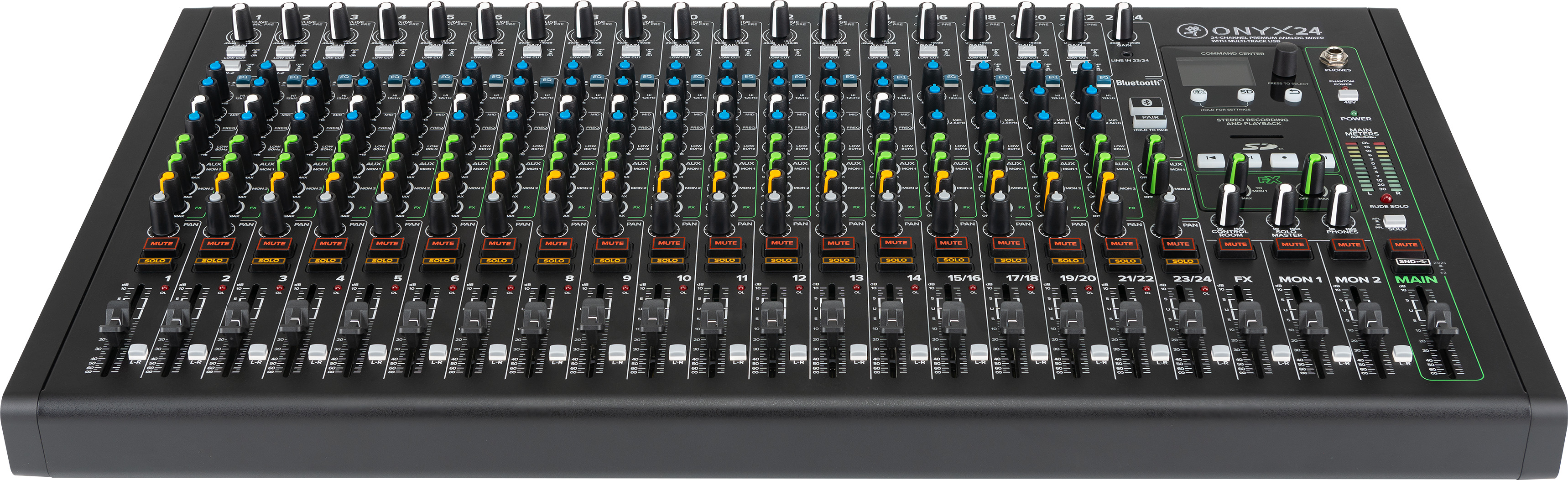 Onyx24 24-Channel Premium Analog USB Mixer - MACKIE | MACKIE