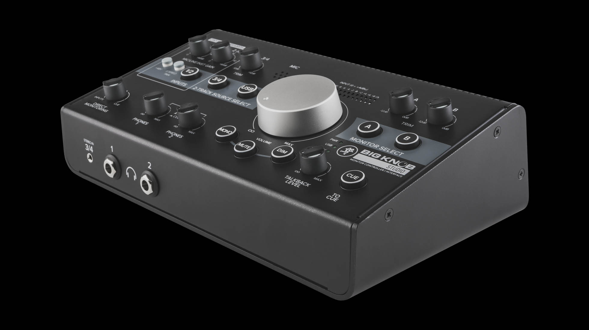 Mackie big knob studio best sale monitor controller