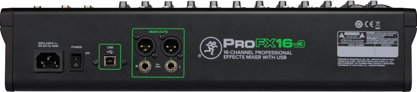 Mackie ProFX16 Cover, Dust Cover for ProFX16 & ProFX16v2 Mixers