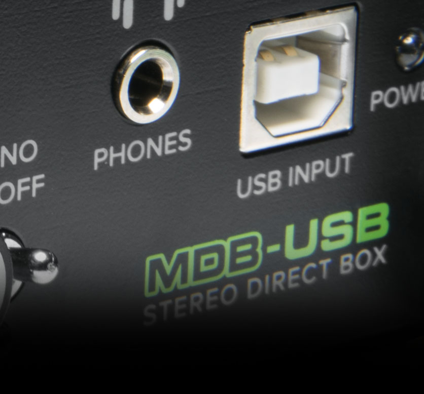 MDB-2P - MDB Series DI Boxes - Audio Tools - MACKIE