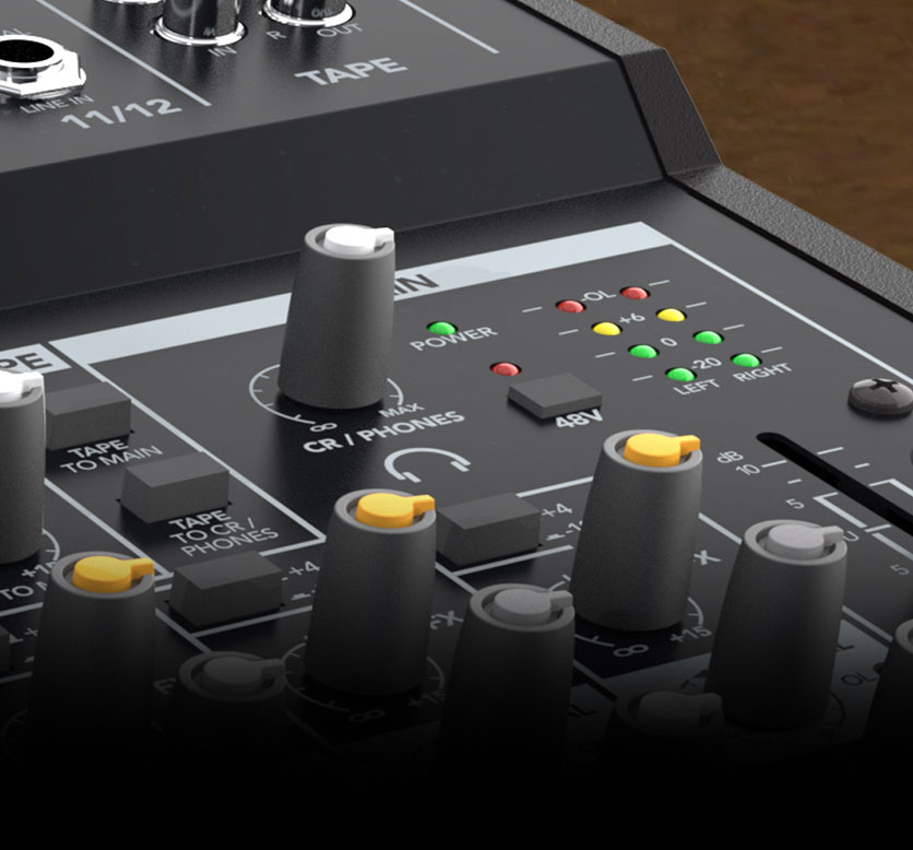 Mix8 8-Channel Compact Mixer | MACKIE