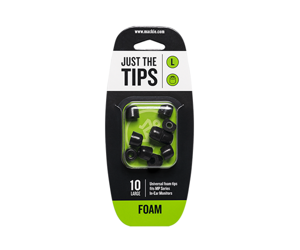 MP Series Foam Replacement Tips (Large)
